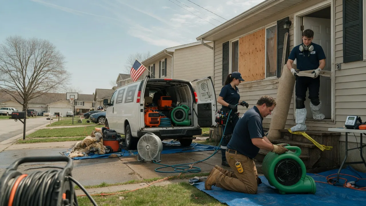 Water Damage Restoration in Prague, OK near me